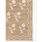 Lizbeth Coastal Beach Ivory Floral Patterned Rug - 3&#39;6&quot;x5&#39;6&quot;