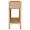 Worlds Away Gideon Coastal Beach Natural Rattan Console Table