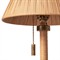 Belle Coastal Beach Natural Rattan Mini Table Lamp