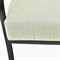 Madelle Modern Classic White Sunbrella Black Aluminum Outdoor Sofa - 81&quot;