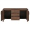 Bella Modern Classic Brown Mango Wood Scalloped Sideboard - 60&quot;