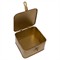 Staten Modern Classic Gold Iron Square Decorative Box - Set of 3