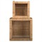 Niana Coastal Beach Natural Woven Rattan Square Decorative Box - Set of 2