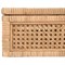Niana Coastal Beach Natural Woven Rattan Square Decorative Box - Set of 2