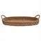 Bridgette Coastal Natural Woven Seagrass Oval Decorative Tray