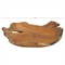 Jeri Rustic Brown Teak Wood Decorative Bowl