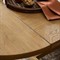 Blaine Updated Traditional Brown Oak Oval Extendable Dining Table - 88-127&quot;
