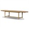 Blaine Updated Traditional Brown Oak Oval Extendable Dining Table - 88-127&quot;