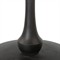 Daniel Updated Traditional Black Aluminum Round End Table