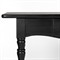 Thomas Updated Traditional Black Wood Spindle Console Table