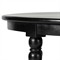 Thomas Updated Traditional Black Wood Spindle Coffee Table