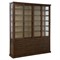 Malen Rustic Lodge Dark Brown Reclaimed Wood China Cabinet