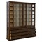 Malen Rustic Lodge Dark Brown Reclaimed Wood China Cabinet