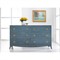 Isabeau Updated Traditional Blue Oak Double Dresser