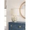 Isabeau Updated Traditional Blue Oak Double Dresser