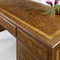 Bruce Updated Traditional Brown Burl Wood Desk