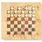 AERIN Updated Traditional Cream Shagreen Burl Wood 5 in 1 Game Set