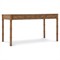 Alaine Updated Traditional Woven Cane Brown Oak Desk