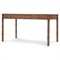 Alaine Updated Traditional Woven Cane Brown Oak Desk