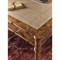 Alaine Updated Traditional Woven Cane Brown Oak Desk