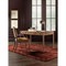 Alaine Updated Traditional Woven Cane Brown Oak Desk