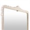 Alessia Traditional White Mango Wood Mantel Wall Mirror