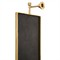 Ronin Traditional Gold Metal Wall Mirror - 42&quot;