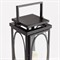 Jaycen Updated Traditional Black Iron Lantern Candleholder - Small