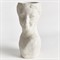 Miralyn Traditional Weathered White Limestone Bust Outdoor Planter