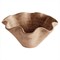 Elara French Country Tan Clay Scalloped Outdoor Pot Planter