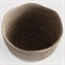 Hollis Updated Traditional Greywash Rattan Footed Scalloped Planter