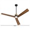 Axle Coastal Beach Brown Blades Bronze Iron LED Ceiling Fan - 62&quot;