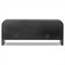 Sheila Updated Traditional Black Iron Curved Media Console - 70&quot;