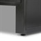 Sheila Updated Traditional Black Iron Curved Media Console - 70&quot;