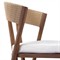 Tanner Updated Traditional Brown Teak Outdoor Dining Chair