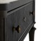 Andrea French Country Dark Oak Wood Nightstand