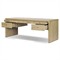 Julius Modern Classic Light Brown Oak Wood Executive Desk