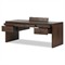 Julius Modern Classic Brown Oak Wood Executive Desk