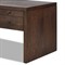Julius Modern Classic Brown Oak Wood Executive Desk
