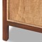 Rissa Modern Classic Brown Acacia Wood Bookcase