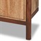 Rissa Modern Classic Brown Acacia Wood Bookcase