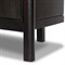 Rissa Modern Classic Black Acacia Wood Bookcase