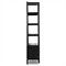 Rissa Modern Classic Black Acacia Wood Bookcase