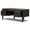 Rissa Modern Classic Black Acacia Wood Desk