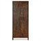 Julius Rustic Lodge Brown Oak Wood Bookcase