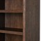 Julius Rustic Lodge Brown Oak Wood Bookcase