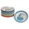 Coraline Coastal Multicolor Stoneware Hotel Restaurant Plate - Set of 12