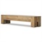 Oliver Rustic Lodge Brown Oak Entryway Bench