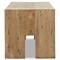 Oliver Rustic Lodge Brown Oak Entryway Bench