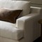 Hudson Modern Classic Heathered Ivory Crypton Sofa - 96&quot;